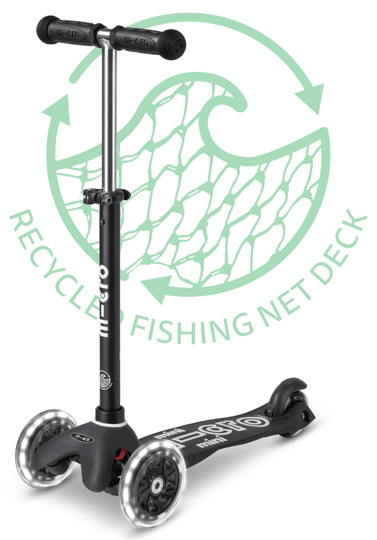 micro mini step deluxe eco led zwart