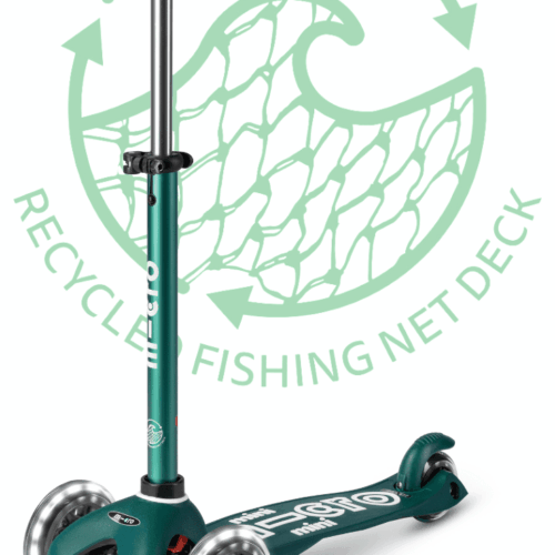 micro mini step deluxe eco led groen