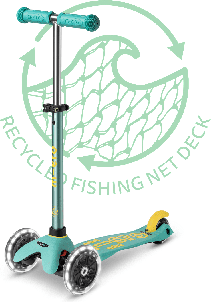 micro mini step deluxe eco led mint