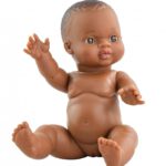 pop gordi meisje (bloot/donker/34cm)