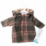 poppenkleding winterjas (36 40cm)