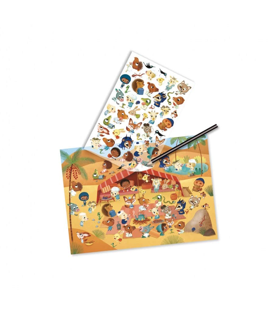 transfer stickers rub on woestijn en noordpool