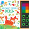 spelen met stempels dieren