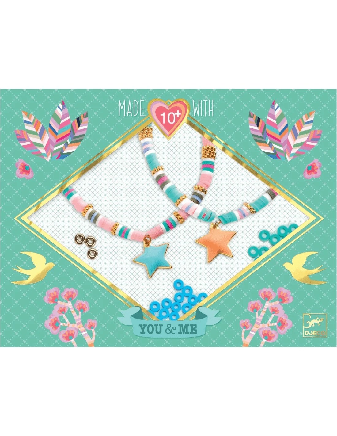 djeco duo jewels armbanden duo star heishi 10+