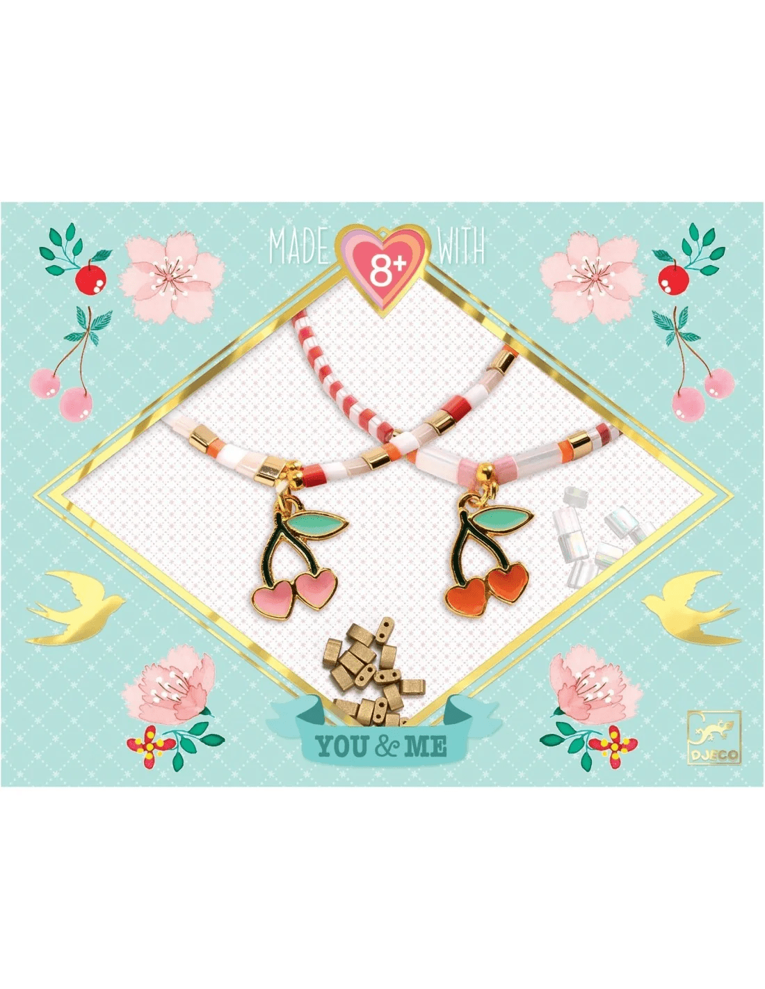 djeco duo jewels tila and cherries 8+