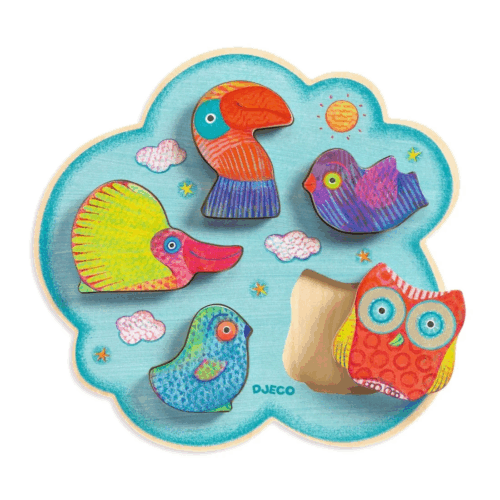 djeco relief puzzle toucanco