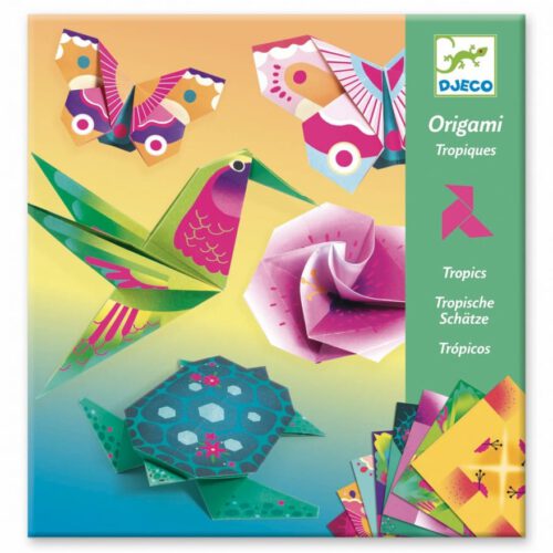 djeco origami tropisch exotisch