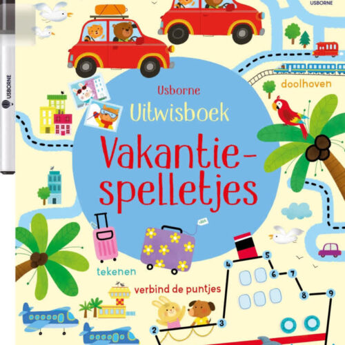 uitwisboek vakantiespelletjes