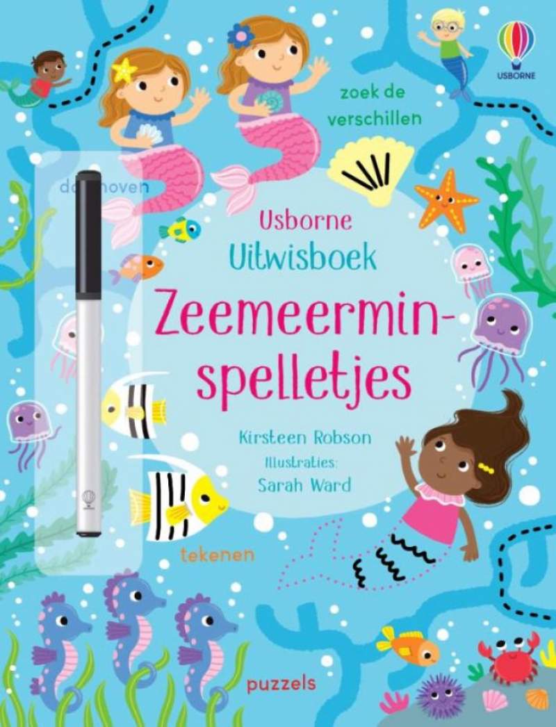 uitwisboek zeemeerminspelletjes