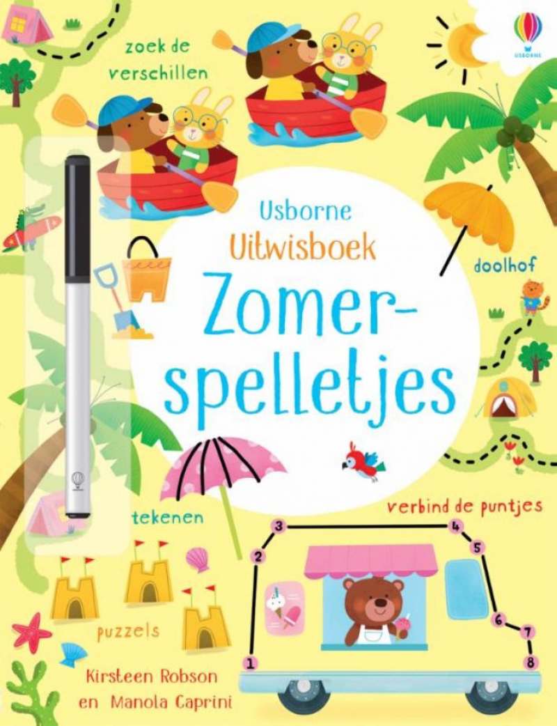 uitwisboek zomerspelletjes