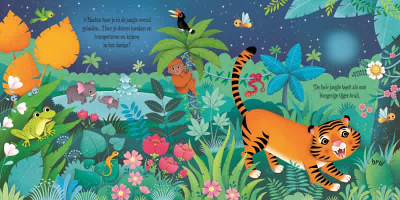 geluidenboek geluiden in de jungle