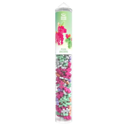 plus plus tube pearl unicorns parel eenhoorns 100pc