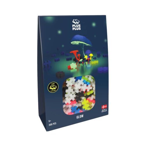 plus plus glow in the dark colormix 300pc