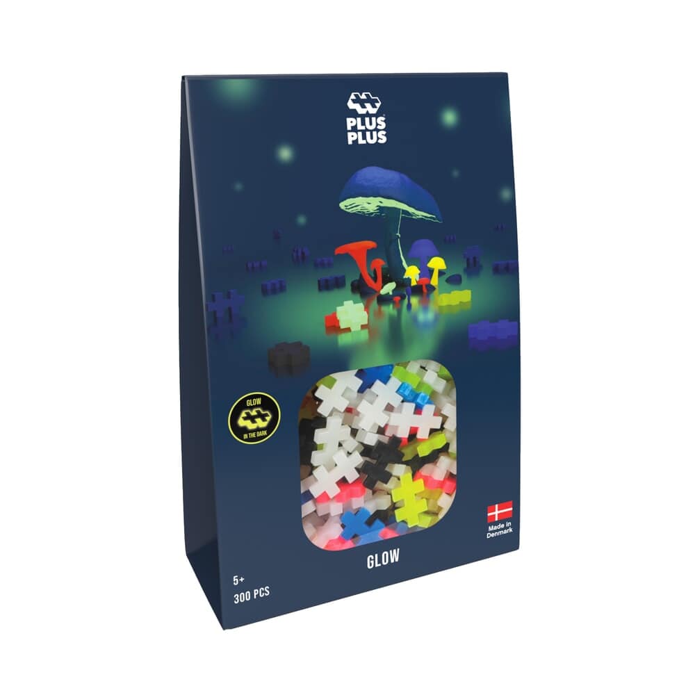 plus plus glow in the dark colormix 300pc