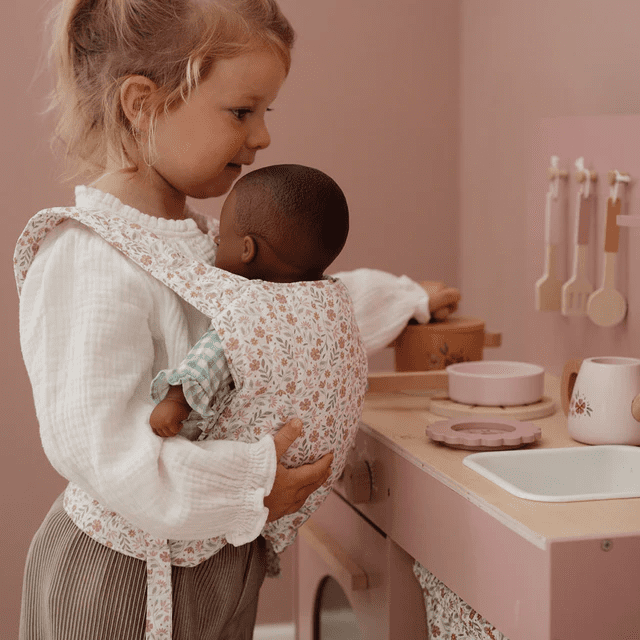 little dutch draagzak soft flowers