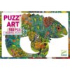 djeco puzzle art chameleon 150 pcs