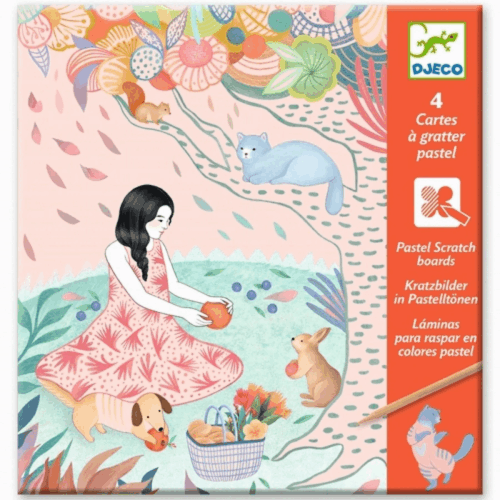 kraskaarten pastel de picknick