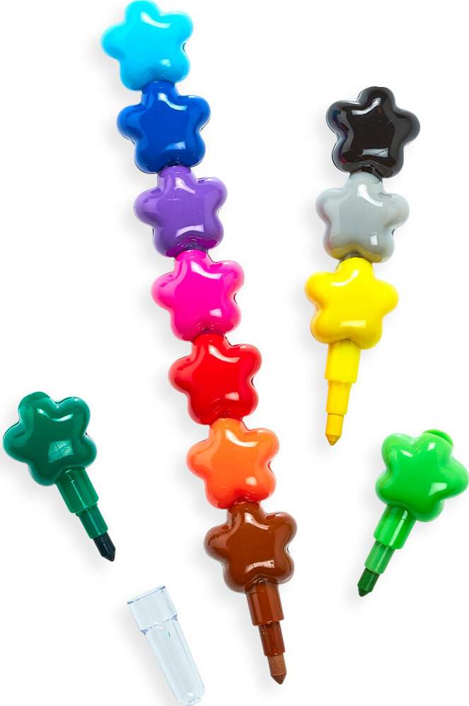 stapelbaar heart to heart stack of stars crayons