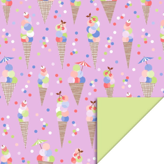 ice confetti pink lime 70cmx3mtr consumentenrol inpakpapier