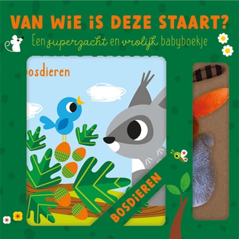 van wie is deze staart? bosdieren