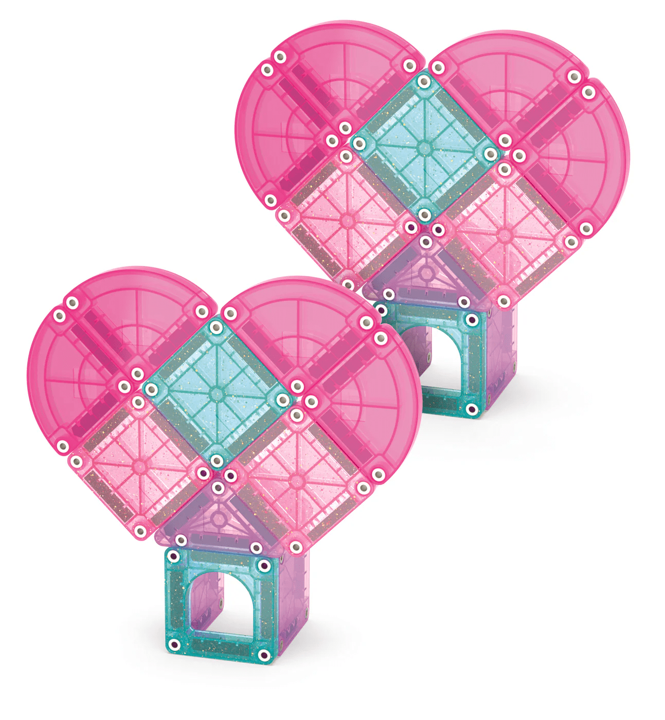 magna tiles micro mags travel set heart to heart 26 piece