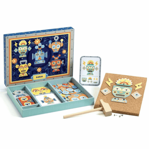 djeco hamertje tik robots +4