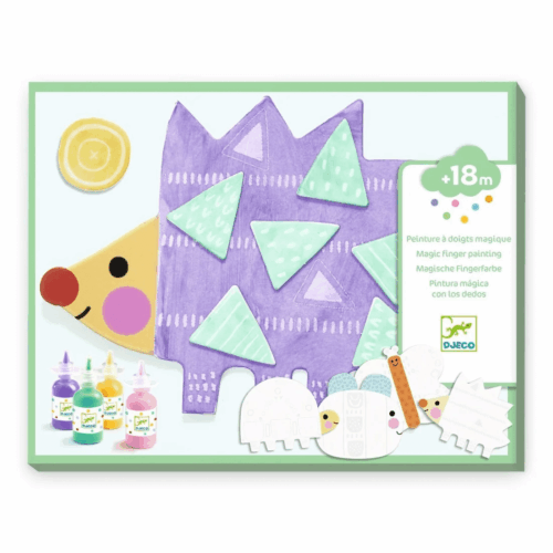 djeco magische vingerverf kleine vormen +18m