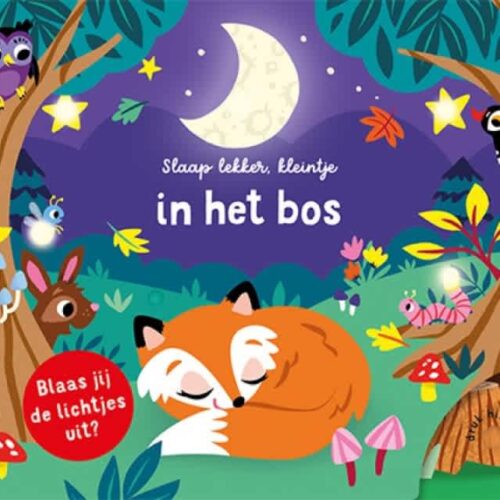 slaap lekker, kleintje in het bos