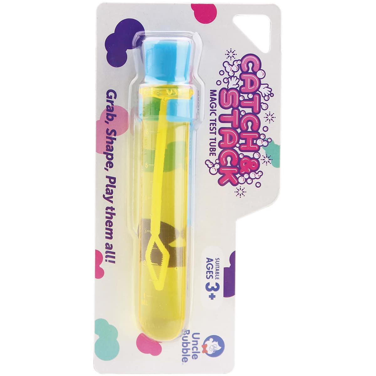 uncle bubble catch & stack magic testtube
