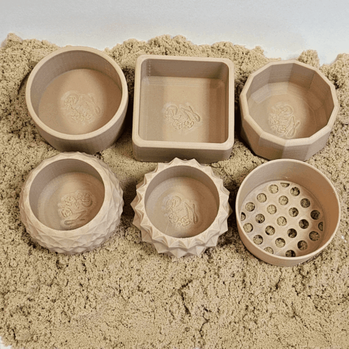 grennn mini speelbakjes set 6st