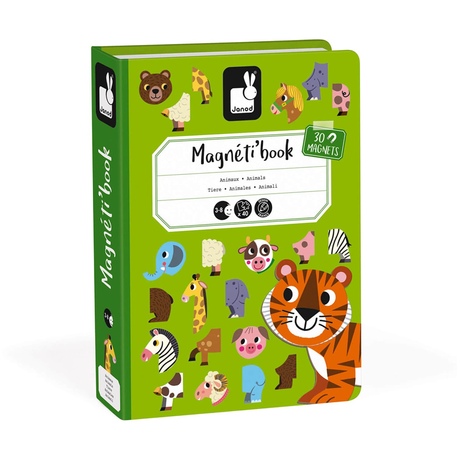 janod – magnetibook – dieren
