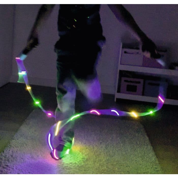 springtouw led licht en teller