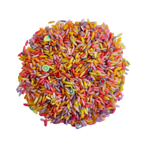 grennn speelrijst fruit mix 750gr