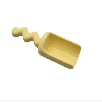 grennn speelschepje s wave pastel geel