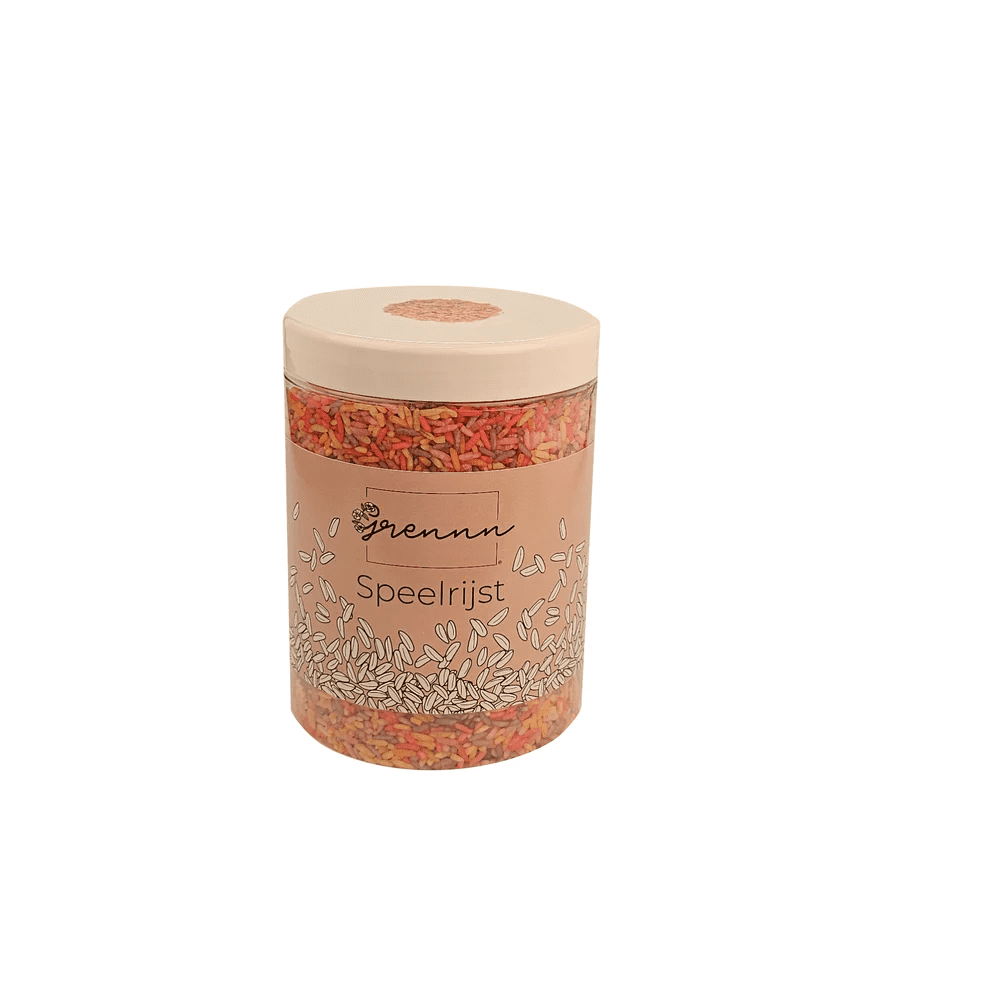grennn speelrijst fruit mix 750gr