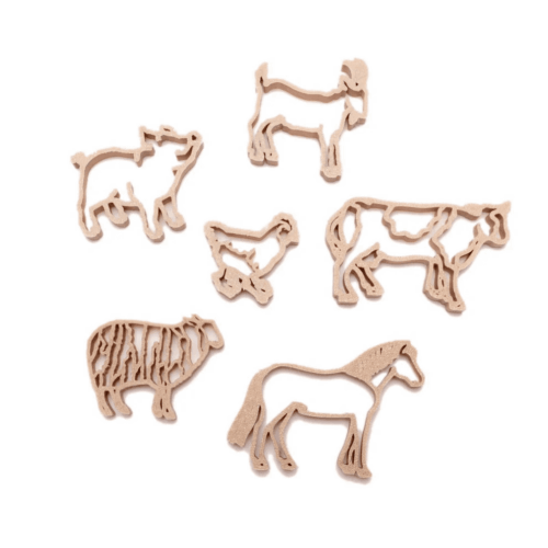 grennn uitstekers boerderijdieren