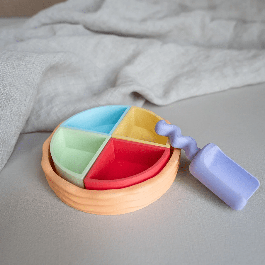 grennn kwartcirkel set pastel