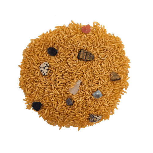 grennn speelrijst edelstenen mix 750gr