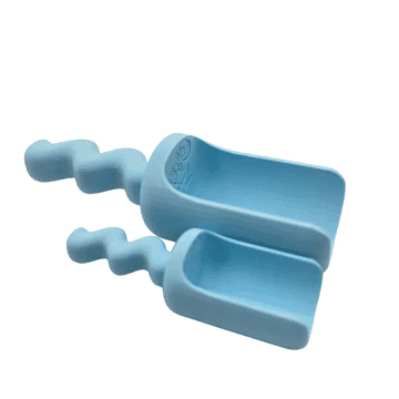 grennn speelschepje xl wave pastel blauw