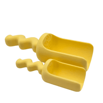 grennn speelschepje xl wave pastel geel