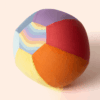 sensorische ballonbal pastel