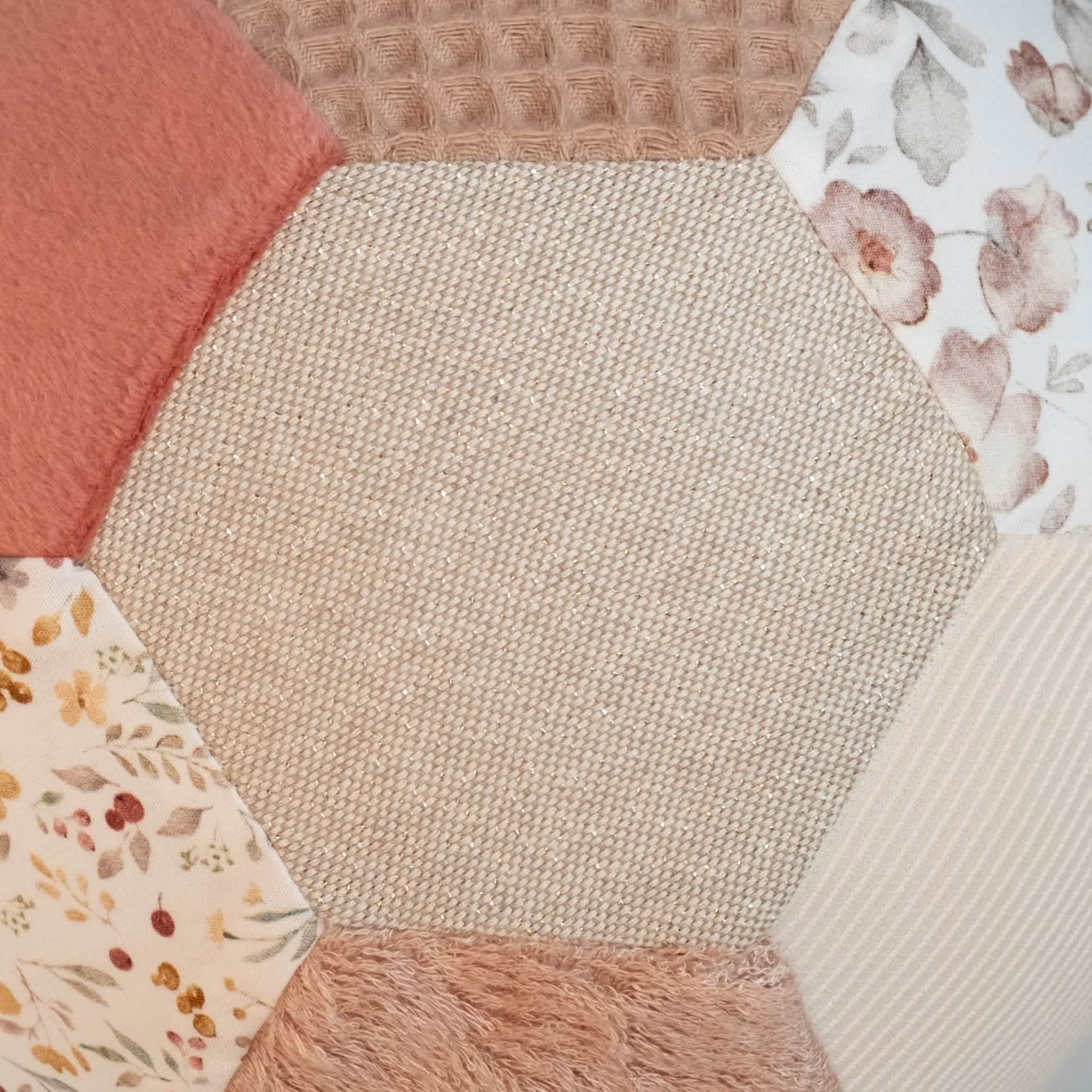 sensorische ballonbal en pittenzakjes set nature 7+1