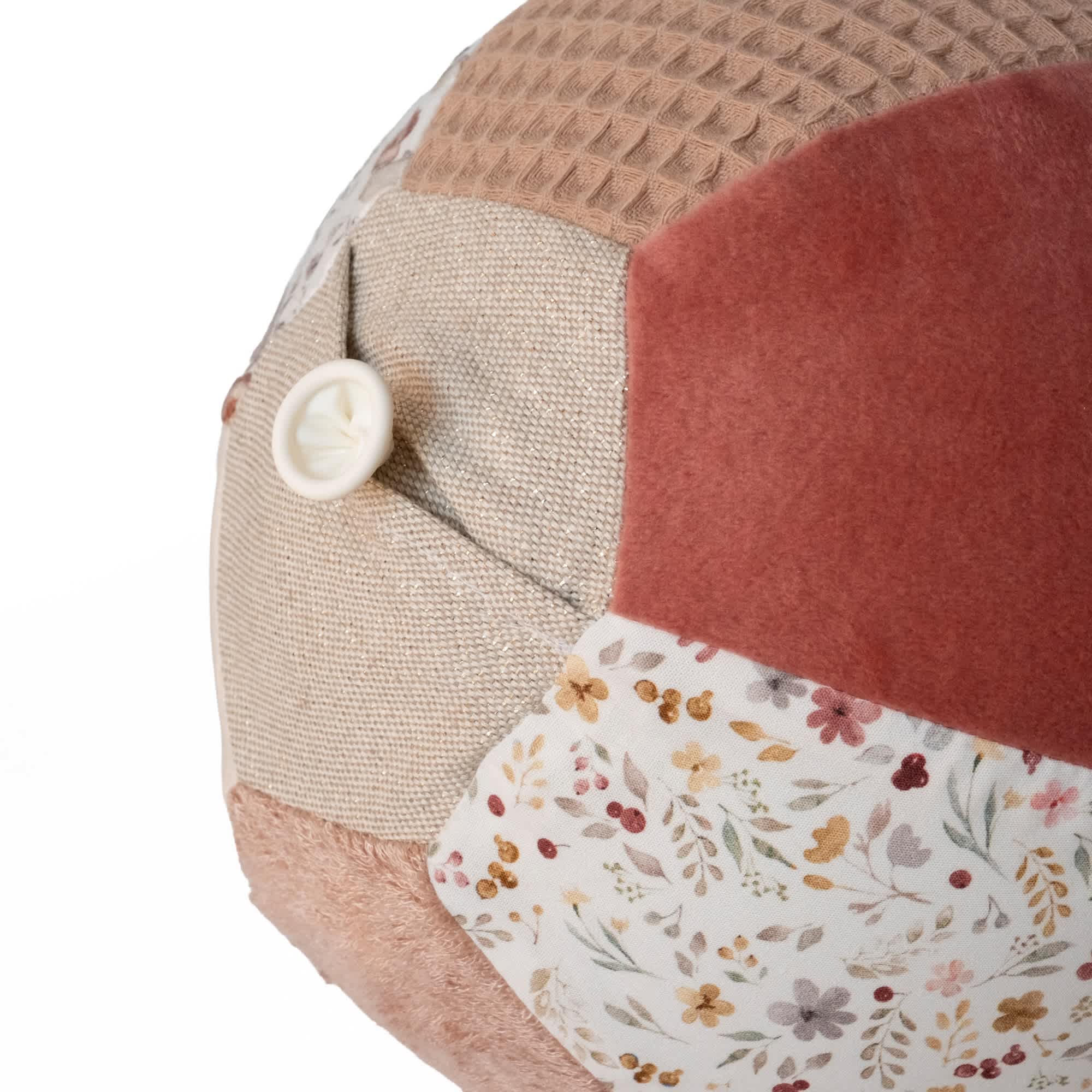 sensorische ballonbal en pittenzakjes set nature 7+1