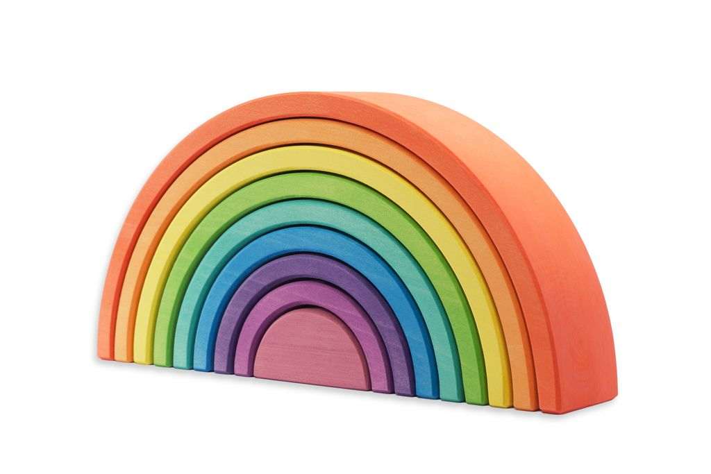 ocamora | rainbows | nesting arch 9 pcs