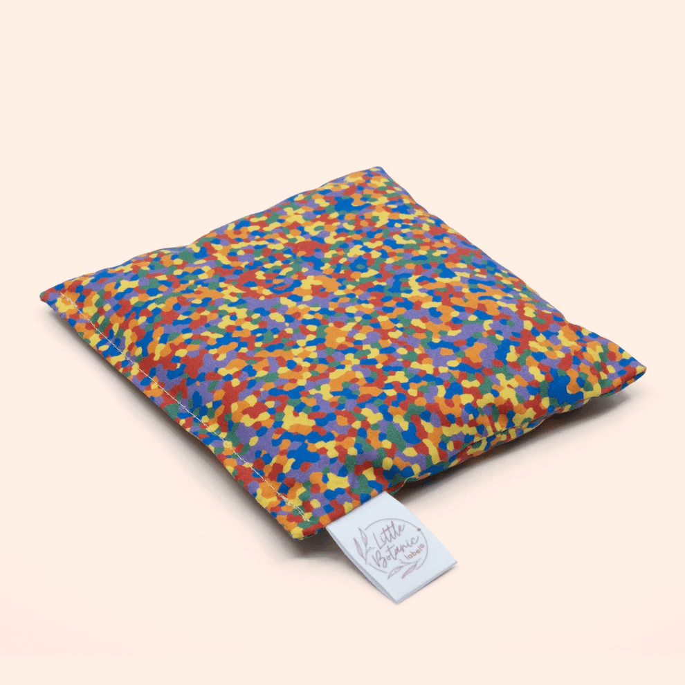 sensorisch pittenzakje los confetti regenboog