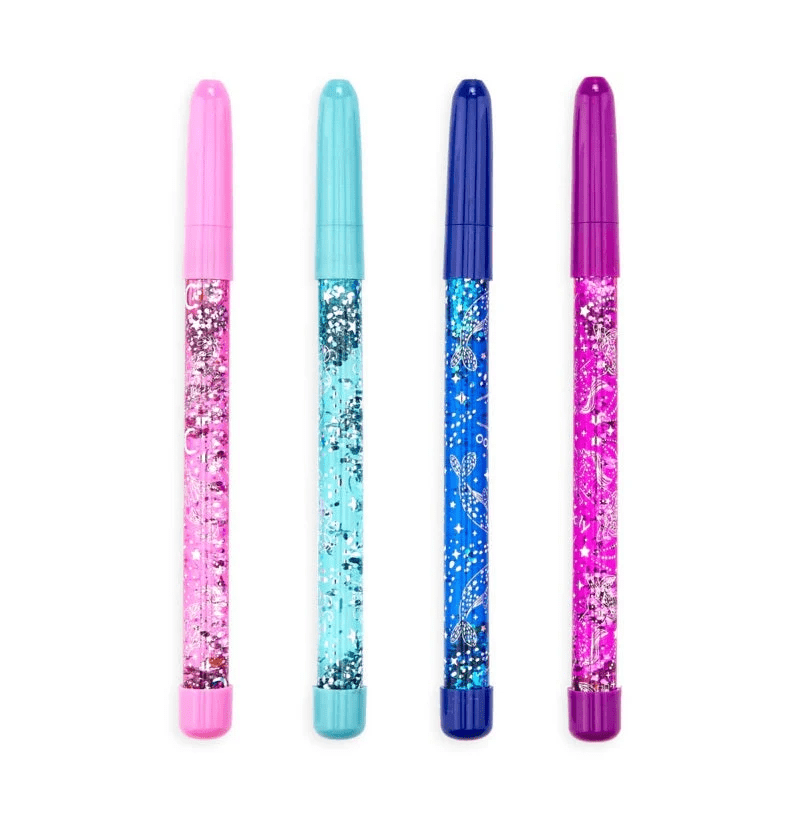 ooly celestial stars glitter ballpoint