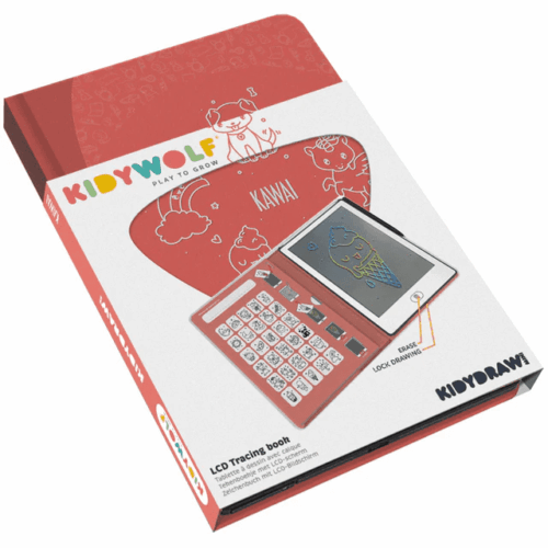 kidywolf kidydraw mini tekentablet 30 kawai