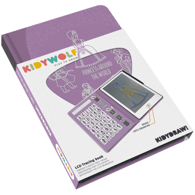 kidywolf kidydraw mini tekentablet 30 prinses