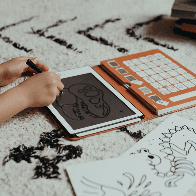 kidywolf kidydraw mini refill extra tekenkaarten 60 dinosaurussen en galaxy