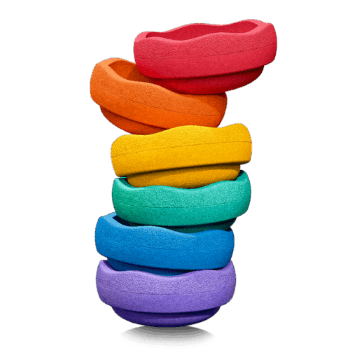 stapelstein® | original | rainbow l classic set 6